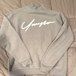 YoungLA Light Gray Crewneck Sweater